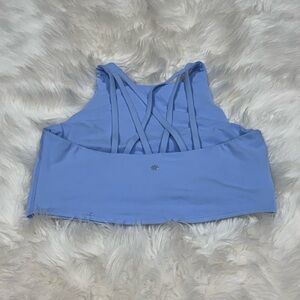 Athleta  strappy-back sports bra tank top